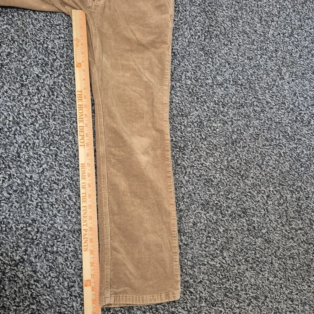 Mountain Khakis Canyon Cord Slim‎ Tailored Corduroy Pants Brown Men's Size 34x30